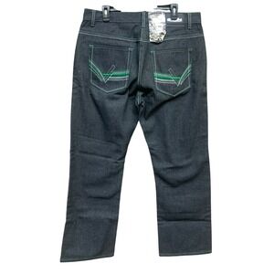 Y2K Urban Label‎ Embroidered Denim Jeans size 38 x 32 Affliction Style